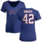 Women's Patrick DiMarco Name & Number Slim Fit T-Shirt - Royal