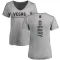 Women's Patrick Guay Backer Slim Fit V-Neck T-Shirt - Heathered Gray