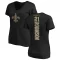 Women's Patrick Robinson Backer Slim Fit T-Shirt - Black