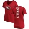 Women's Patrick Willis Backer Slim Fit T-Shirt - Red