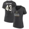 Women's Paul Cotter Heather 2023 Western Conference Champions V-Neck T-Shirt - Charcoal