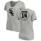 Women's Paul Konerko RBI Slim Fit V-Neck T-Shirt - Heathered Gray