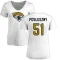 Women's Paul Posluszny Name & Number Slim Fit T-Shirt - White