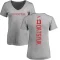 Women's Pavel Datsyuk Backer T-Shirt - Ash