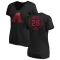 Women's Pavin Smith RBI Slim Fit V-Neck T-Shirt - Black