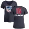 Women's Peja Stojakovic Name and Number Banner Wave V-Neck T-Shirt - Navy