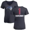 Women's Penny Hardaway Name and Number Banner Wave V-Neck T-Shirt - Navy