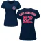 Women's Pete Crow-Armstrong Name & Number T-Shirt - Navy