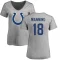 Women's Peyton Manning Name & Number Slim Fit T-Shirt - Ash