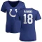 Women's Peyton Manning Name & Number Slim Fit T-Shirt - Royal