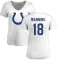 Women's Peyton Manning Name & Number Slim Fit T-Shirt - White