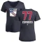 Women's Phil Esposito Name and Number Banner Wave V-Neck T-Shirt - Navy