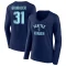 Women's Philipp Grubauer Name & Number Victory Arch T-Shirt - Navy