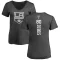 Women's Pierre-Luc Dubois One Color Backer T-Shirt - Charcoal