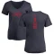 Women's Pierrick Dube One Color Backer T-Shirt - Navy