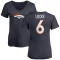 Women's P.J. Locke Name & Number Slim Fit T-Shirt - Navy