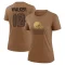 Women's PJ Walker Legend 2023 Salute To Service Performance T-Shirt - Brown