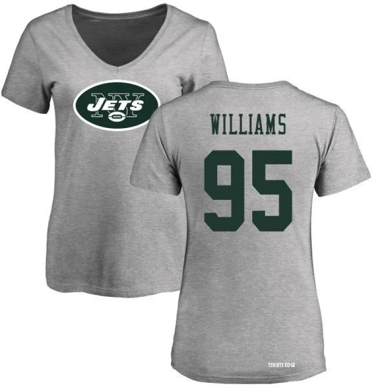 Quinnen Williams Name & Number T-Shirt - White - Tshirtsedge