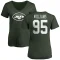 Women's Quinnen Williams Name & Number Slim Fit T-Shirt - Green