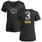 Women's Raimel Tapia Midnight Mascot V-Neck T-Shirt - Black