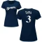 Women's Raimel Tapia Name & Number T-Shirt - Navy