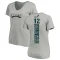 Women's Randall Cunningham Backer V-Neck T-Shirt - Ash