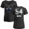 Women's Randy White Midnight Mascot T-Shirt - Black