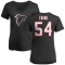 Women's Rashaan Evans Name & Number Slim Fit T-Shirt - Black