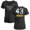 Women's Raul Mondesi Midnight Mascot V-Neck T-Shirt - Black