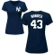 Women's Raul Mondesi Name & Number T-Shirt - Navy