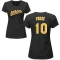 Women's Ray Fosse Name & Number T-Shirt - Black