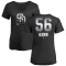 Women's Ray Kerr Midnight Mascot V-Neck T-Shirt - Black