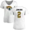 Women's Rayshawn Jenkins Name & Number Slim Fit T-Shirt - White