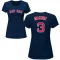 Women's Reese McGuire Name & Number T-Shirt - Navy