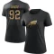 Women's Reggie White 2020 Salute To Service Performance T-Shirt - Black