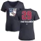 Women's Reijo Ruotsalainen Name and Number Banner Wave V-Neck T-Shirt - Navy