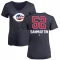 Women's Reiver Sanmartin Name and Number Banner Wave V-Neck T-Shirt - Navy