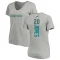 Women's Reshad Jones Backer V-Neck T-Shirt - Ash