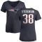 Women's Rhamondre Stevenson Name & Number T-Shirt - Navy