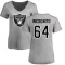 Women's Richie Incognito Name & Number Slim Fit T-Shirt - Ash