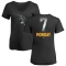 Women's Rick Monday Midnight Mascot V-Neck T-Shirt - Black