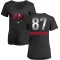 Women's Rob Gronkowski Midnight Mascot T-Shirt - Black