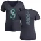 Women's Robbie Ray Backer Slim Fit T-Shirt - Navy