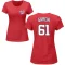 Women's Robert Garcia Name & Number T-Shirt - Red