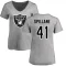 Women's Robert Spillane Name & Number Slim Fit T-Shirt - Ash