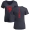 Women's Roberto Luongo One Color Backer T-Shirt - Navy