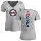 Women's Rod Carew Backer Slim Fit T-Shirt - Ash