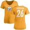 Women's Rod Woodson Name & Number Slim Fit T-Shirt - Gold