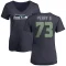 Women's Roderick Perry II Name & Number Slim Fit T-Shirt - Navy