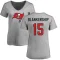 Women's Rodrigo Blankenship Name & Number Slim Fit T-Shirt - Ash